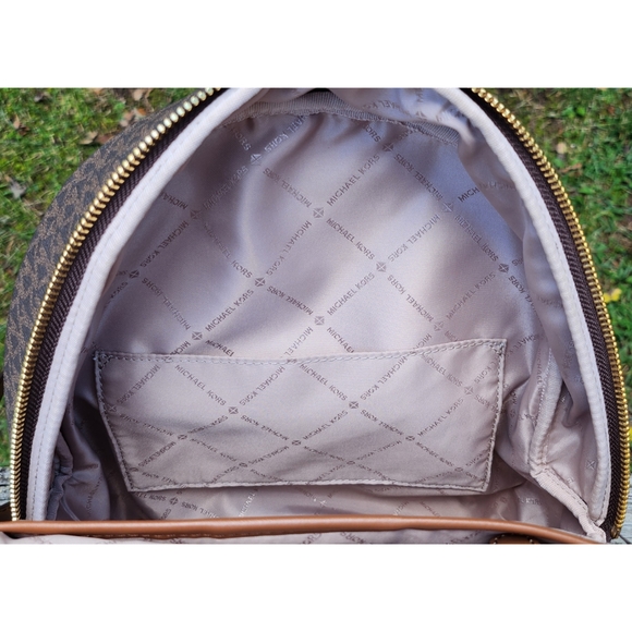 . Michael Kors Medium Erin 35F0GERB2V Backpack In Brown Acorn - Picture 11 of 16